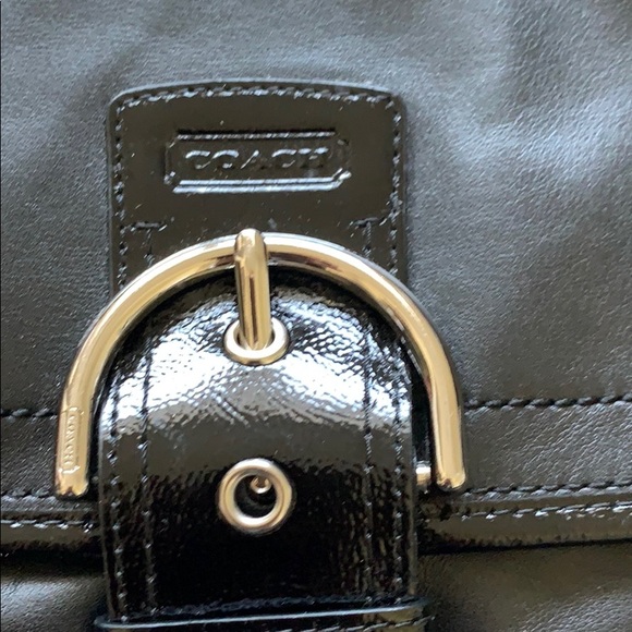 Beautiful leather coach bag - Picture 2 of 9